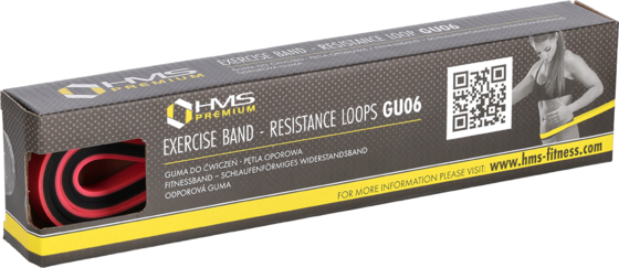 
NORTHIX, 
Resistance Exercise Band Set, Pink  Black, 
Detail 1
