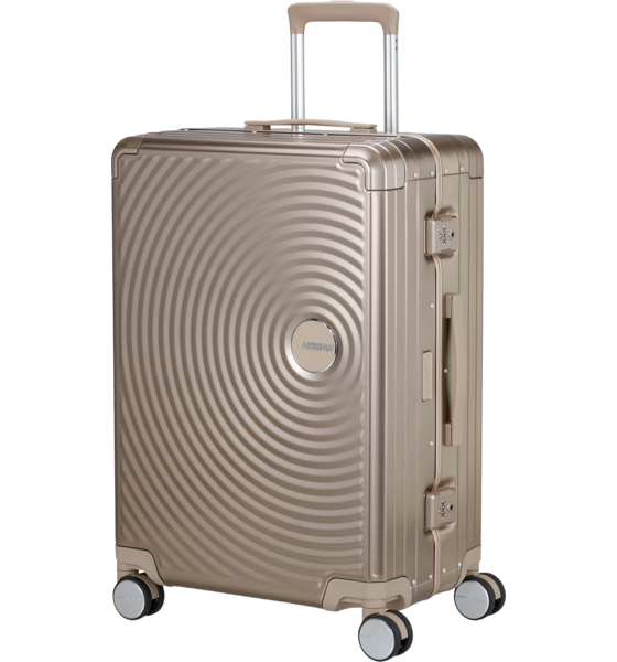 
AMERICAN TOURISTER, 
Resväska Soundbox Aluminium 68, 
Detail 1
