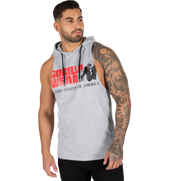 
GORILLA WEAR, 
Rogers Hooded Tank Top, 
Detail 1

