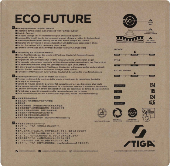 STIGA, Rubber Eco Future M