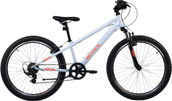 
SCOOL, 
S'cool Xroc, 24" Sky Grey/neon Orange, 
Detail 1
