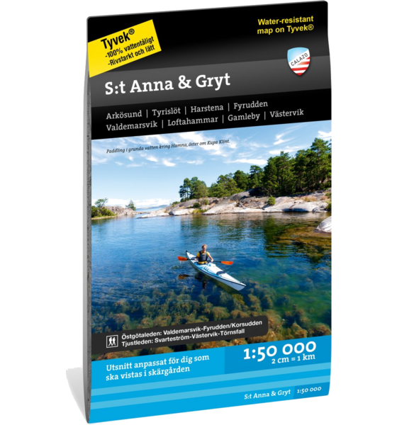 
CALAZO, 
S:t Anna Och Gryts Sk&auml;rg&aring;rdar 1:50 000, 
Detail 1
