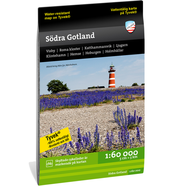 950495101101 CALAZO Södra Gotland 1:60.000  Standard Detail