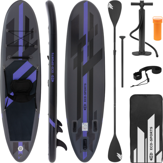 
ECD GERMANY, 
SUP Paddle Board, Surfbräda Kajak Svart, 
Detail 1
