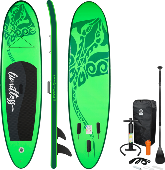 
ECD GERMANY, 
SUP Paddle Board, Surfbräda Limitless Grön, 
Detail 1

