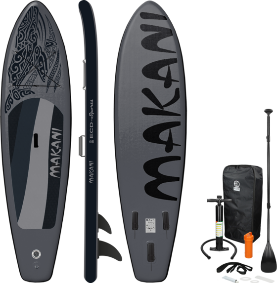
ECD GERMANY, 
SUP Paddle Board, Surfbräda Makani Svart, 
Detail 1
