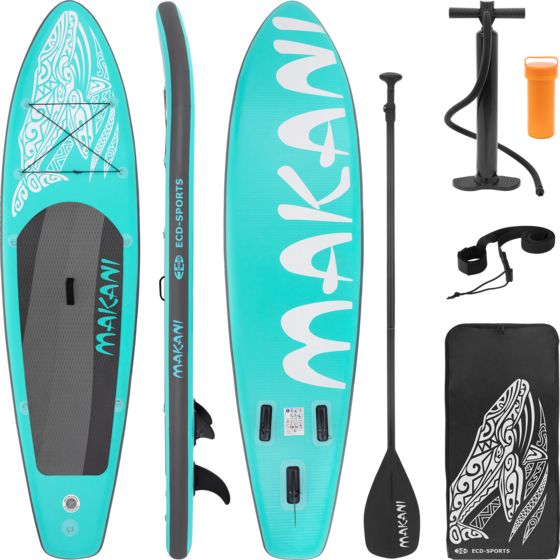 
ECD GERMANY, 
SUP Paddle Board, Surfbräda Makani Turquoise, 
Detail 1
