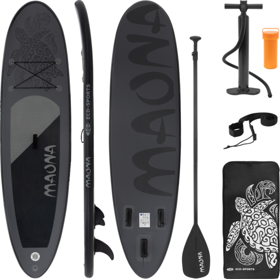 
ECD GERMANY, 
SUP Paddle Board, Surfbräda Maona Svart, 
Detail 1
