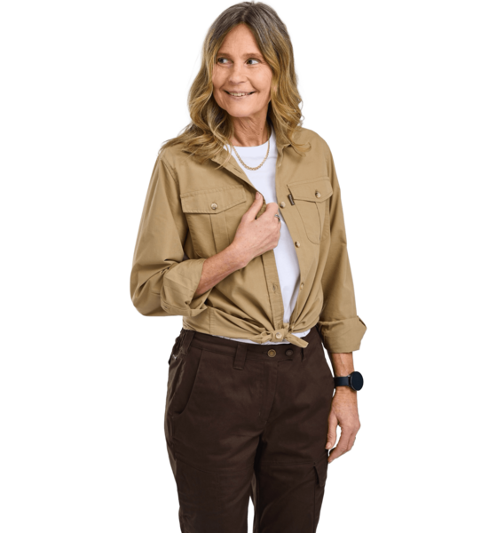 944633103101 PINEWOOD Safari L/s Shirt W 944633103101 PINEWOOD Safari L/s Shirt W Model01 Detail