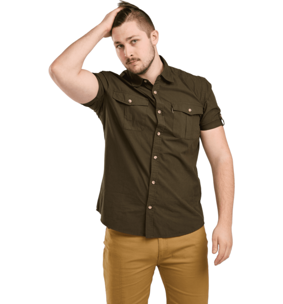 944627103101 PINEWOOD Safari S/s Shirt 944627103101 PINEWOOD Safari S/s Shirt Model01 Detail