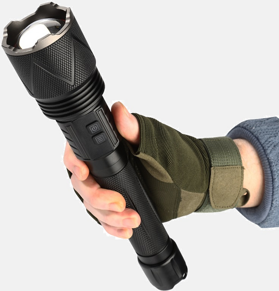 
SAFE'N'SOUND, 
Safe’n’sound Xtreme 7000 Lumen Flashlight, 
Detail 1
