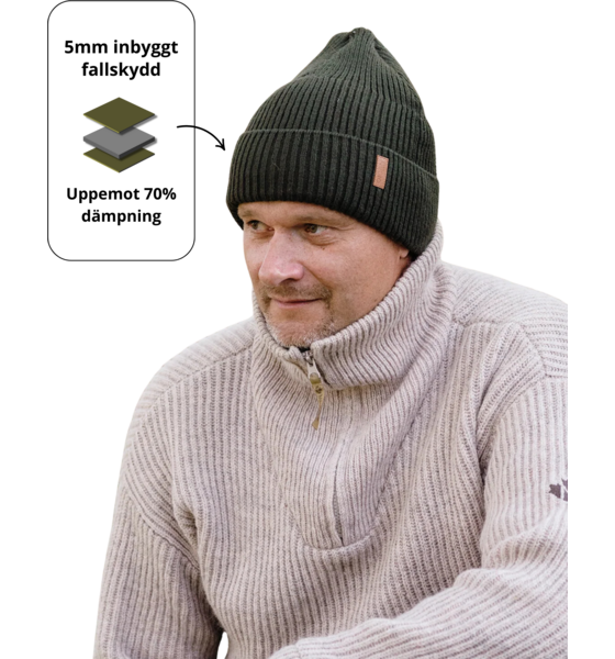 
OICAN WEAR, 
Safe Hat Knitted Fleece Vuxen, 
Detail 1
