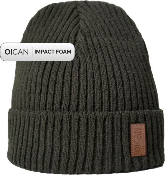 
OICAN WEAR, 
Safehat Stickad Fleece Vuxen, 
Detail 1
