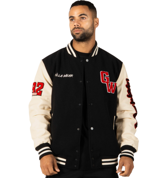 
GORILLA WEAR, 
Saint Louis Varsity Jacket, 
Detail 1
