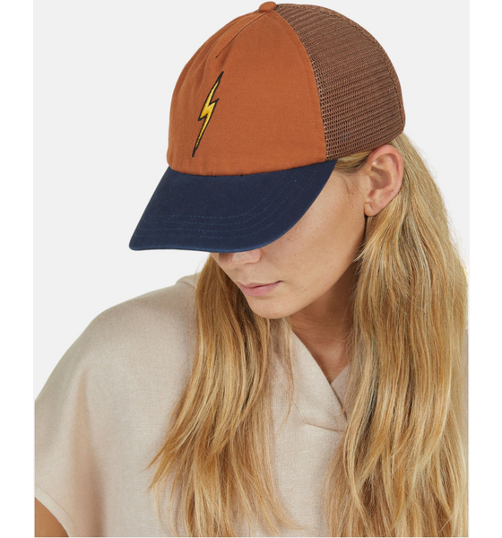 
LIGHTNING BOLT, 
Salt Breeze Trucker Cap, 
Detail 1
