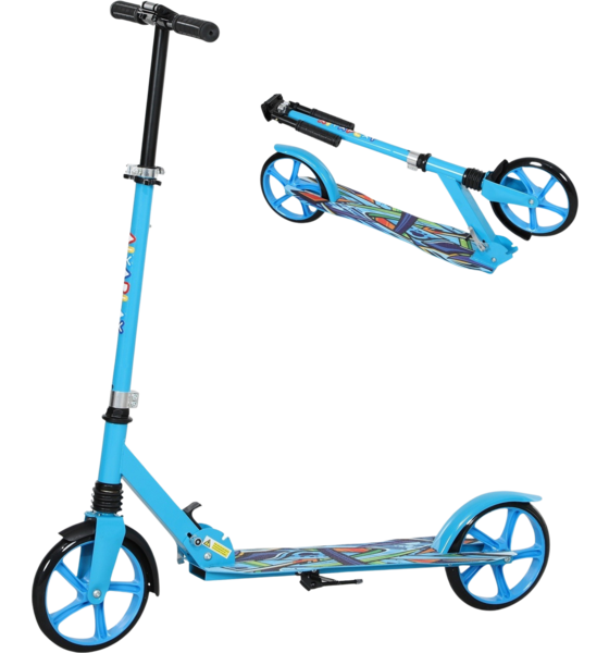 
NORTHIX, 
Scooter Children's Foldable Children's Scooter With Adjustable Handlebar Height, 2 Large Wheels, Rea, 
Detail 1
