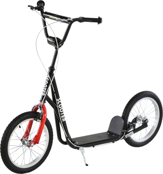 
NORTHIX, 
Scooter For Children Aged 5 And Over, Kick Scooter With Pneumatic Tires And Handbrake, City Scooter,, 
Detail 1
