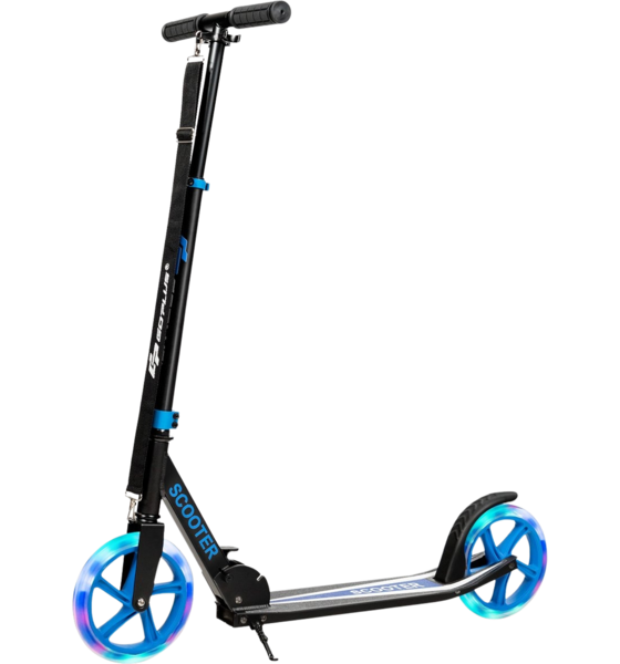 
NORTHIX, 
Scooter Hopfällbar Sparkscooter Höjdjusterbar 100 Kg Lastkapacitet Sparkscooter Med 2 Led-hjul Blå, 
Detail 1
