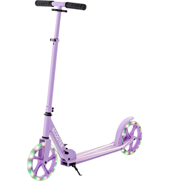 950811101101 NORTHIX Scooter Scooter Foldable Kick Scooter Height Adjustable City Scooter 100kg Load Capacity Purple  Standard Detail