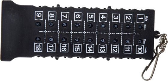 
GOLF GEAR, 
Score Card Counter, 
Detail 1
