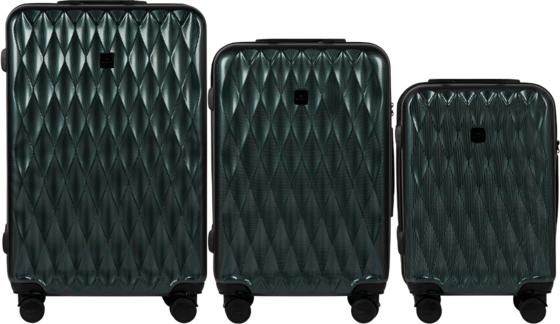 
WINGS, 
Set Of 3 Suitcases Wings Pc Golden Eagle, 
Detail 1
