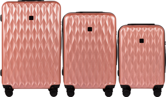 
WINGS, 
Set Of 3 Suitcases Wings Pc Golden Eagle, 
Detail 1
