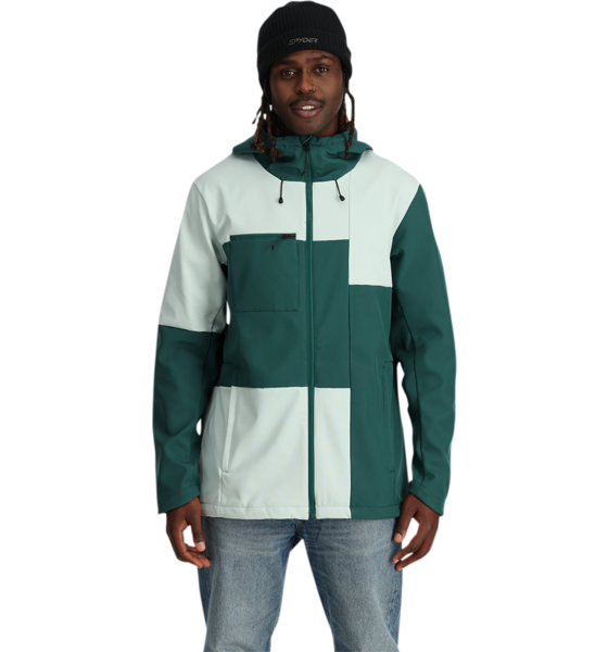 
SPYDER, 
Shell Softshell Zip, 
Detail 1
