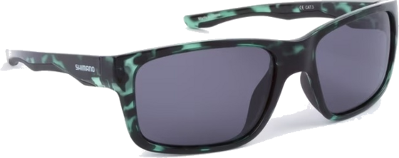 
SHIMANO, 
Shimano Eyewear Aspire Green Tortoiseshell  Dark Grey, 
Detail 1
