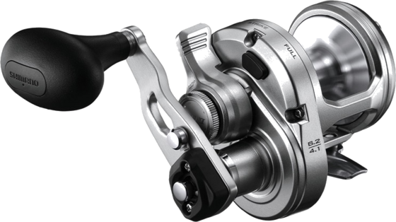 
SHIMANO, 
Shimano Reel Speedmaster Ii 8lb Right Hand, 
Detail 1
