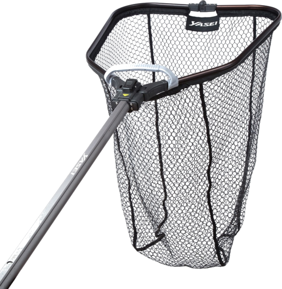 
SHIMANO, 
Shimano Yasei Foldable Rubber Landing Net Medium, 
Detail 1
