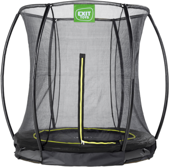 
EXIT, 
Silhouette Nedgr&auml;vd Studsmatta &Oslash;183cm Med Skyddsn&auml;t - Svart, 
Detail 1
