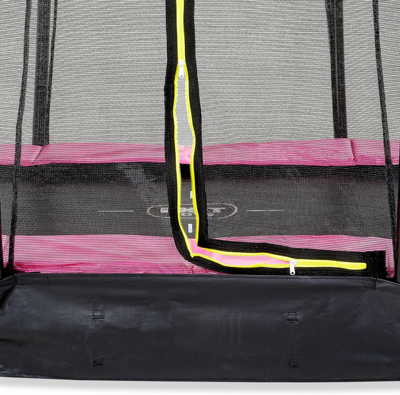 
EXIT, 
Silhouette Nedgrävd Studsmatta Ø244cm Med Skyddsnät - Rosa, 
Detail 5
