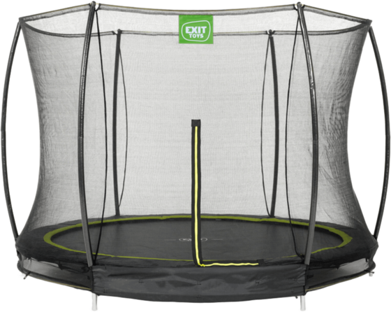 
EXIT, 
Silhouette Nedgr&auml;vd Studsmatta &Oslash;244cm Med Skyddsn&auml;t - Svart, 
Detail 1
