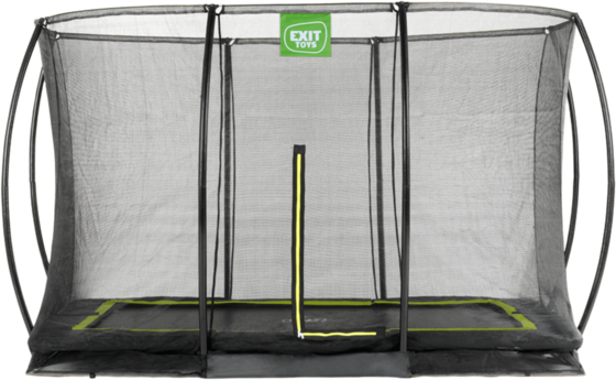 
EXIT, 
Silhouette Nedgr&auml;vd Studsmatta 214x305cm Med Skyddsn&auml;t - Svart, 
Detail 1
