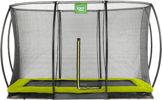 
EXIT, 
Silhouette Nedgr&auml;vd Studsmatta 244x366cm Med Skyddsn&auml;t - Gr&ouml;n, 
Detail 1
