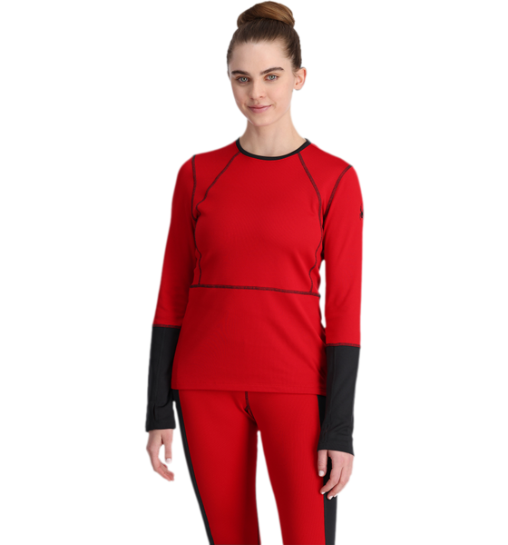 943810101102 SPYDER Ski Base Layer Top Charger Crew 943810101102 SPYDER Ski Base Layer Top Charger Crew Model01 Detail