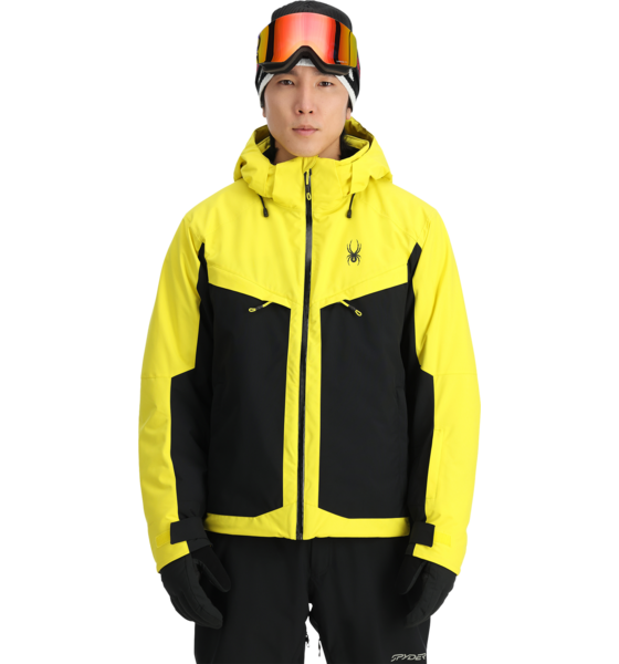 943758101101 SPYDER Ski Jacket Copper 20k  Model01 Detail