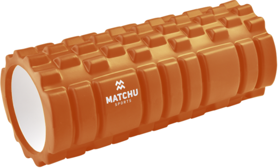 
MATCHU SPORTS, 
Skumrulle / Massagerulle / Fitnessrulle 33cm - Ø 14cm - Orange, 
Detail 1
