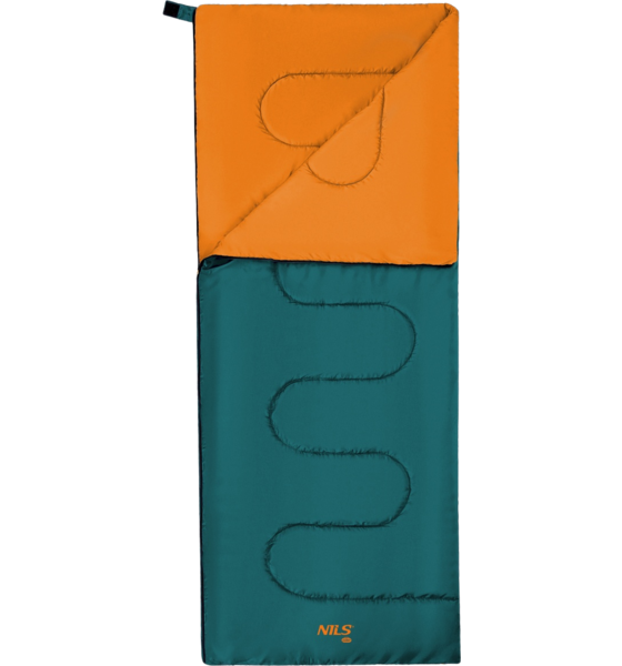 
NORTHIX, 
Sleeping Bag, Green-orange, Lightweight, Compact, 
Detail 1
