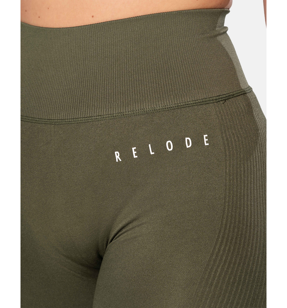 RELODE, Slipstream Seamless Tights - Forest Green