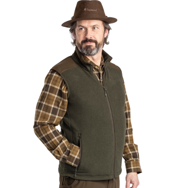 
PINEWOOD, 
Sm&aring;land Forest Fleece Vest, 
Detail 1
