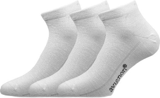 
AVIGNON, 
Sneaker Ull - 3-pack L&aring;g Vit, 
Detail 1

