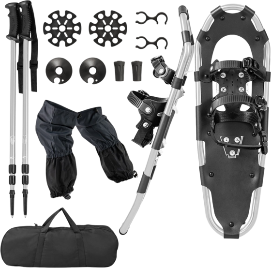 
NORTHIX, 
Snowshoes Set 63 Cm With Adjustable Poles And Bag, 
Detail 1
