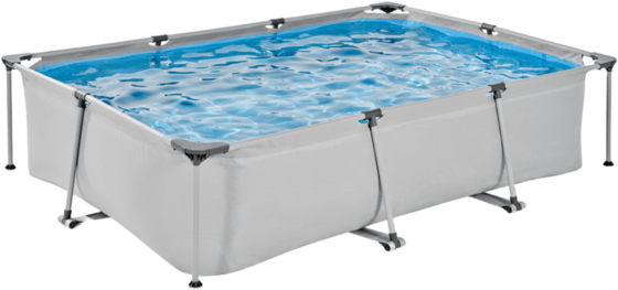 
EXIT, 
Soft Grey Pool 300x200x65cm Med Filterpump - Gr&aring;, 
Detail 1
