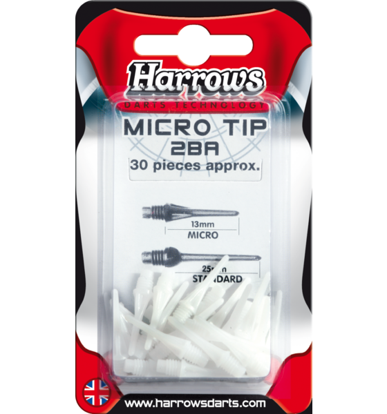 
HARROWS, 
Soft Tips Micro 30 Pcs, 
Detail 1
