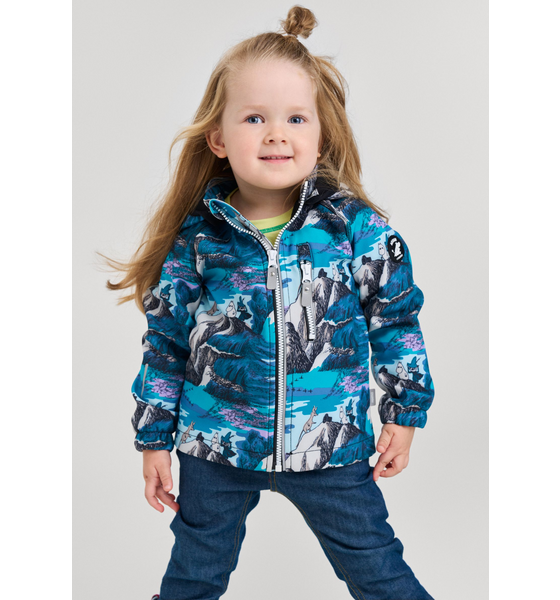954907101101 REIMA Softshell-jacka Moomin Vantti  Model01 Detail