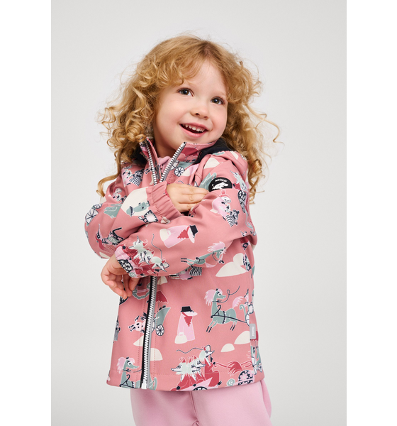 
REIMA, 
Softshell-jacka Moomin Vantti, 
Detail 1
