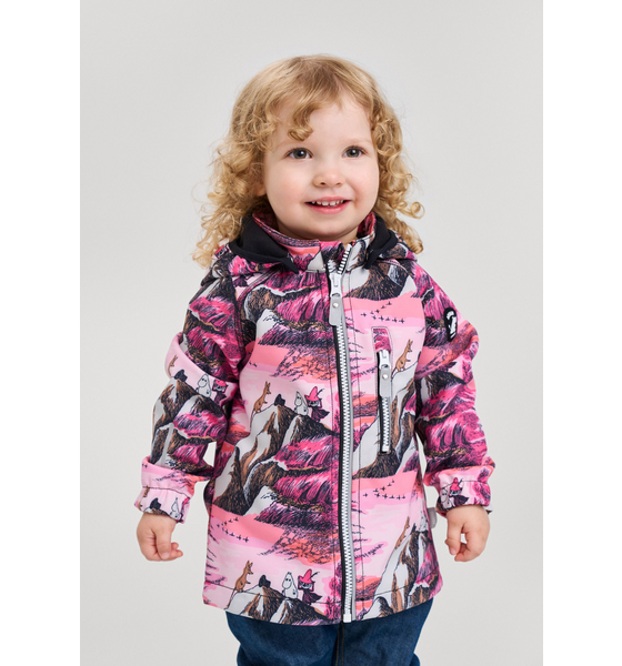 954907102101 REIMA Softshell-jacka Moomin Vantti  Model01 Detail