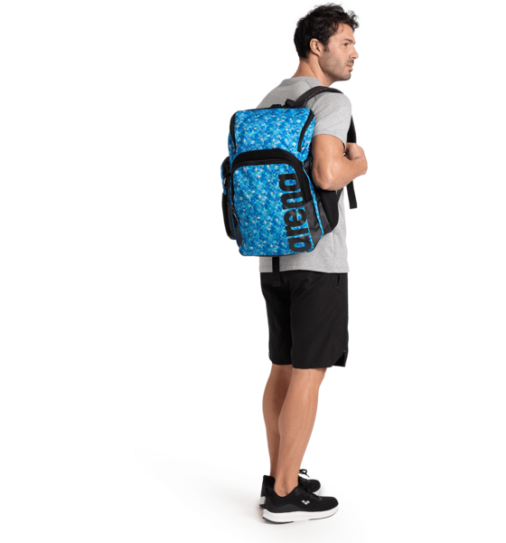 
ARENA, 
Spiky III Backpack 35 Allover Pooltiles, 
Detail 1
