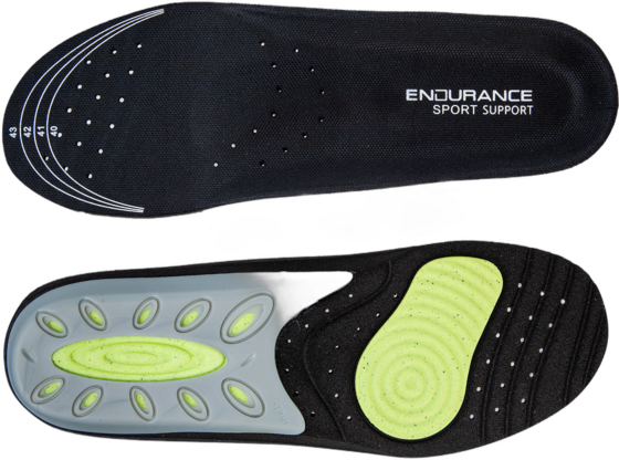 953605101101 ENDURANCE Sport Support Insoles  Standard Detail